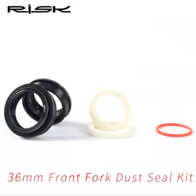 Risk Seal Fork Set 36mm Front Fork Dust Seal Kit SR Suntour Rockshock Fox 36mm