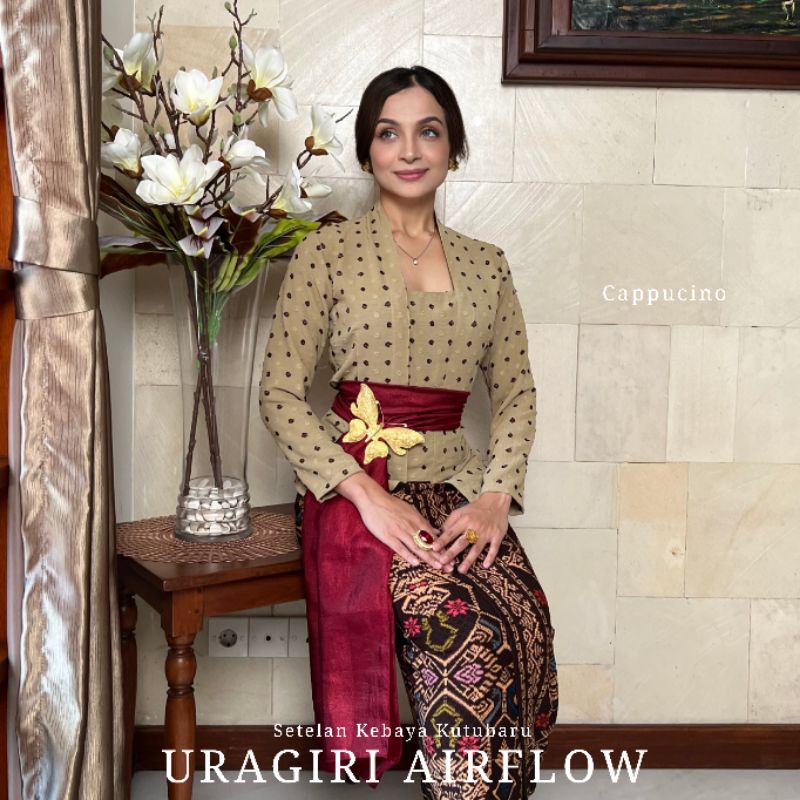 Setelan Kebaya Kutubaru Lengan Panjang Uragiri Airflow