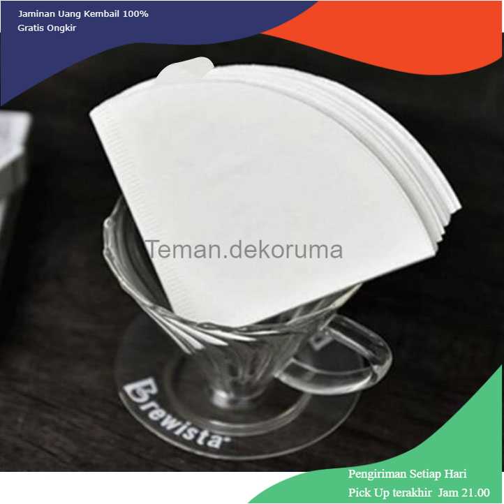 TD-DA1 Exquis Kertas Filter Saringan Kopi V60 Drip 1 - 2 Serve 100 PCS - V40