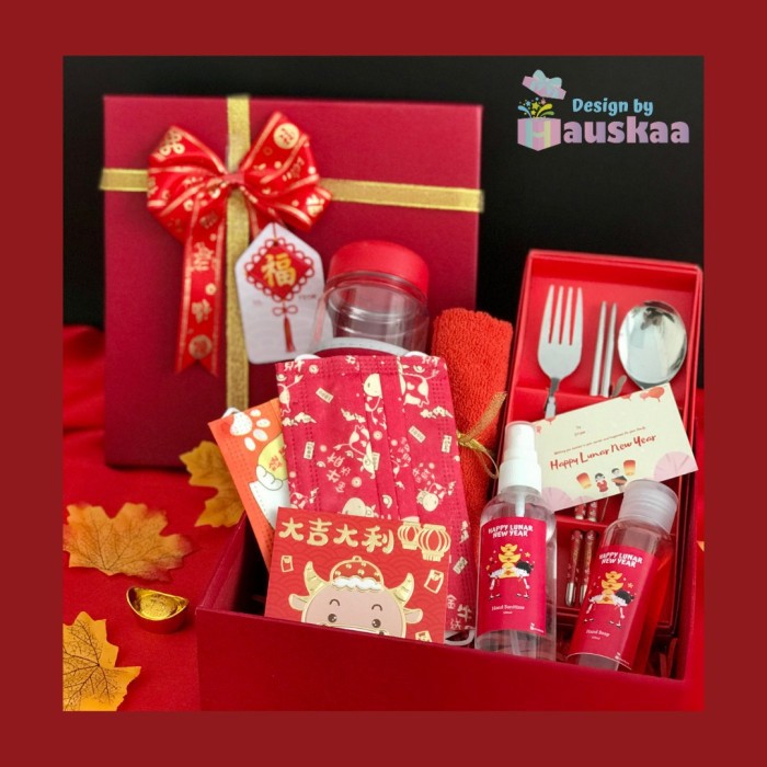 

Hampers Gift Box Parcel Hadiah Imlek Chinese New Year Health Package
