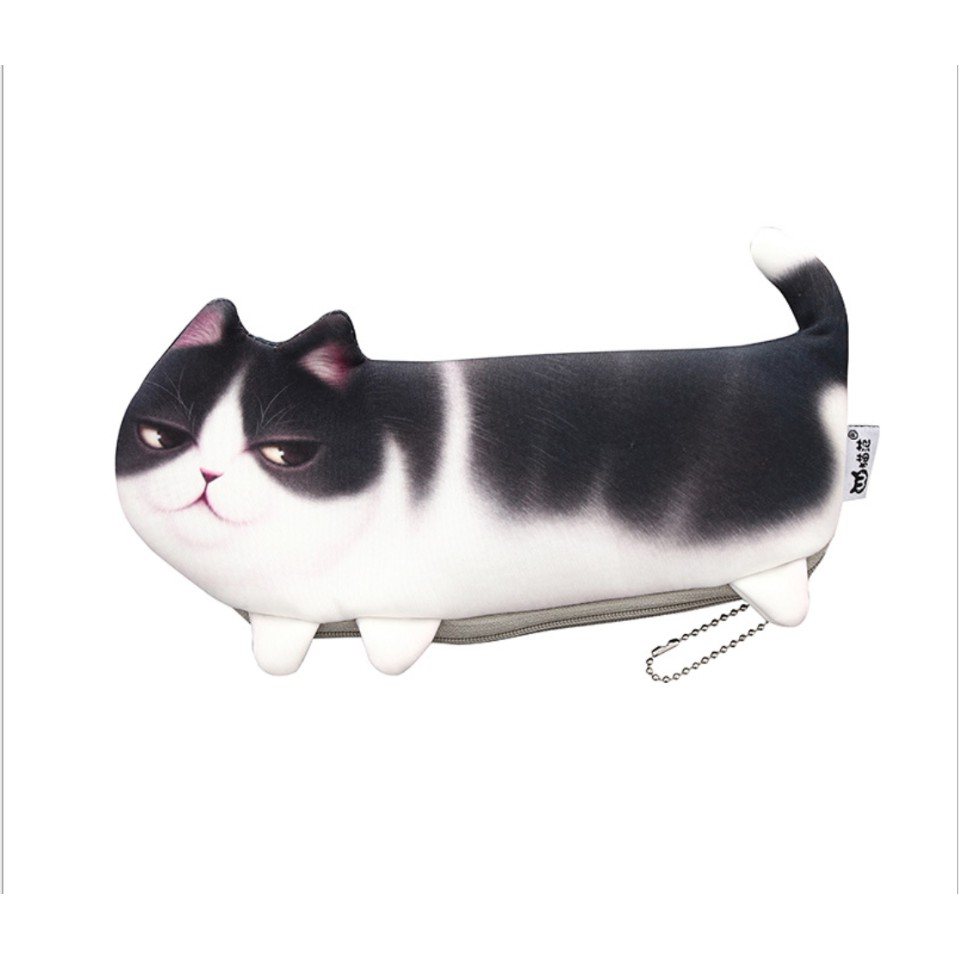 Tempat Pensil Alat Tulis Dompet Stationery Motif Kucing Korea Style