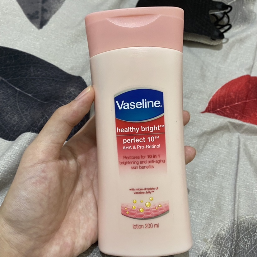 Vaseline Healthy White Perfect 10 AHA & Pro-Retinol (100 & 200ml)