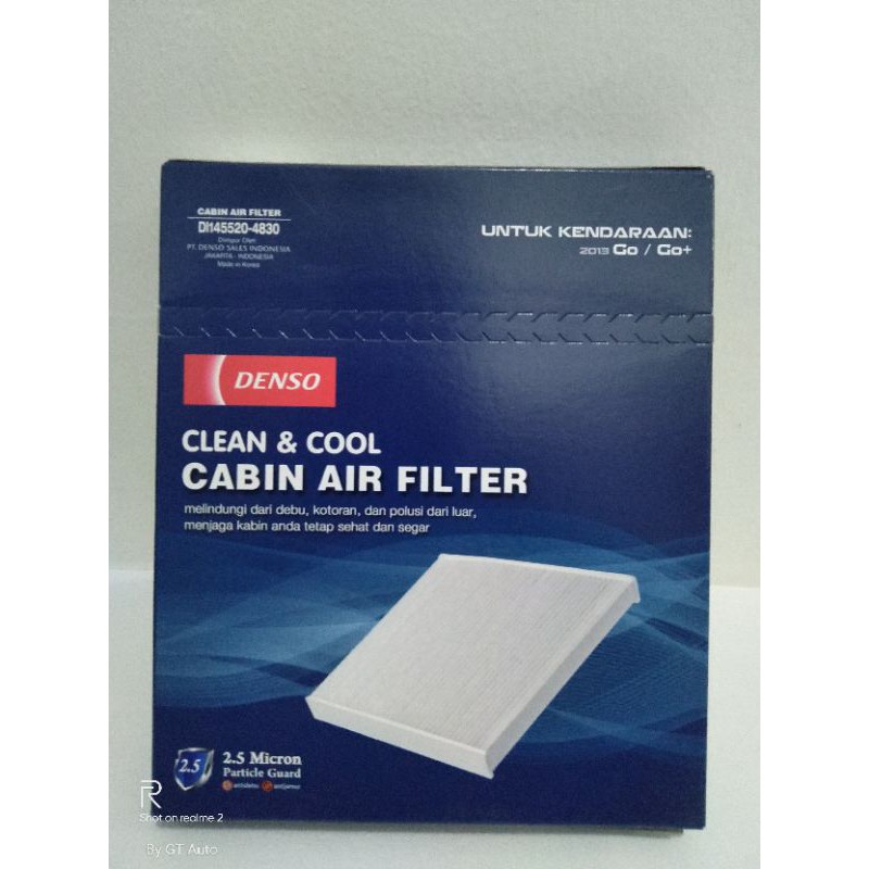 Filter Udara AC Kabin Cabin Air Filter Denso Original 145520-4830 Datsun GO GO+ 2013 Ke Atas Asli