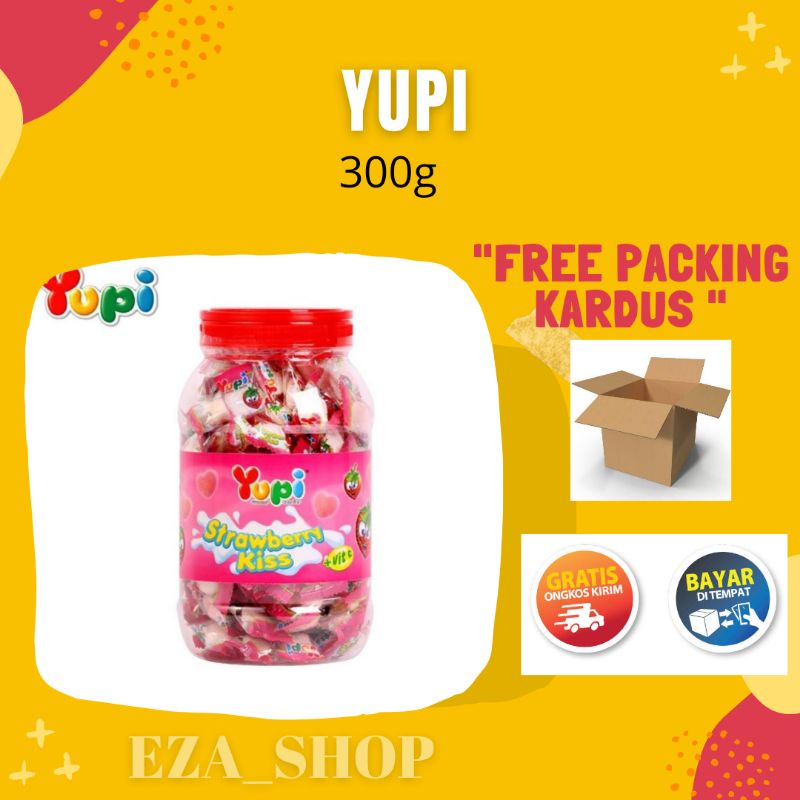 

YUPI TOPLES KISS 300g