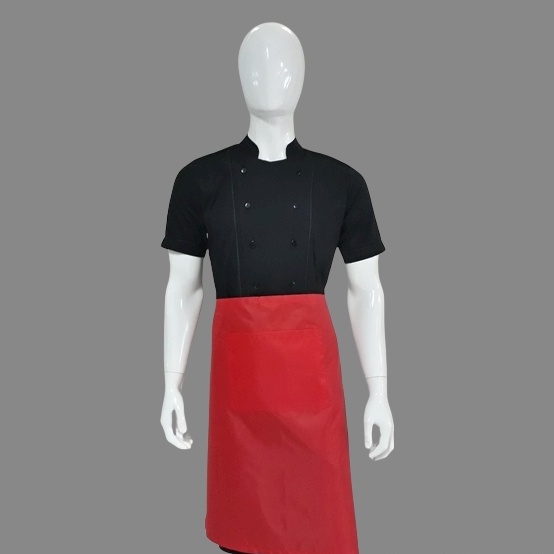 Chef Wear Apron / Celemek Panjang Waterproof Tp