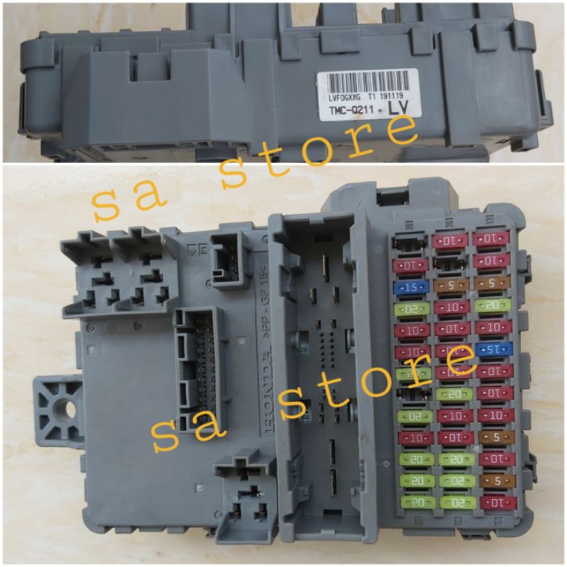 fuse box fusebox - bok sekring CRV Turbo 38200-TMC-Q211 LV