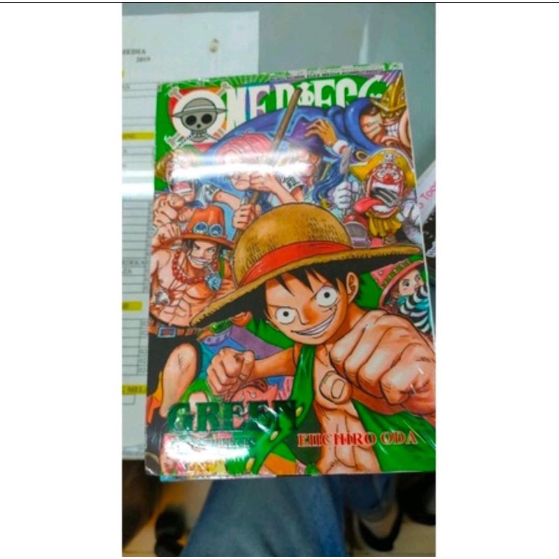 buku komik one piece green secret pieces