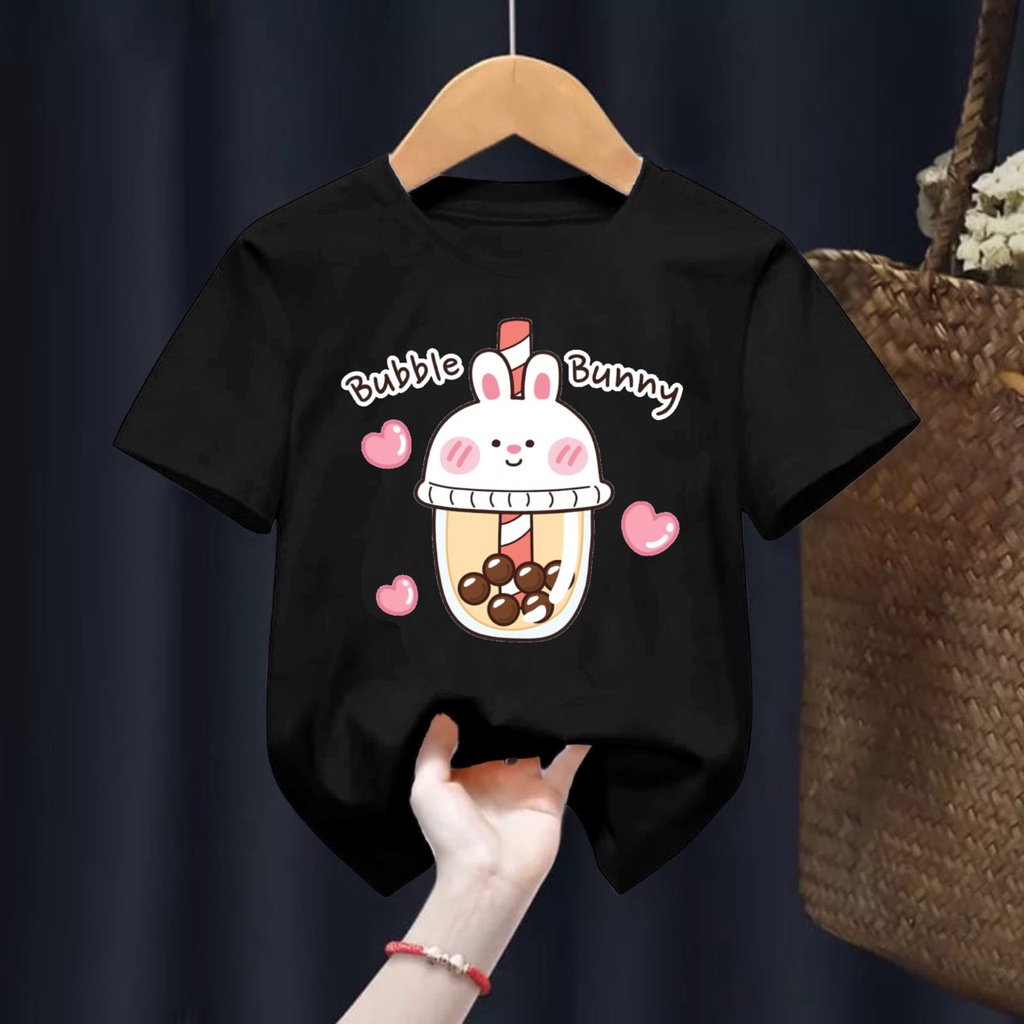 KAOS ANAK PEREMPUAN BOBA 2-11 TAHUN