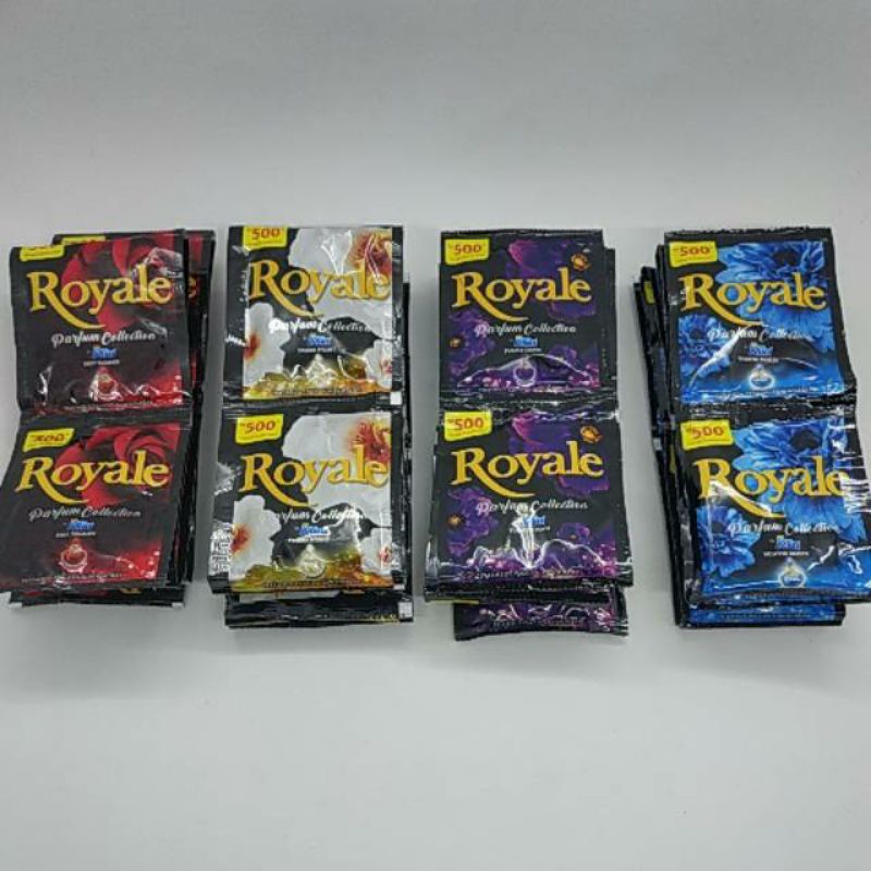 pewangi softener royale sachet isi 24