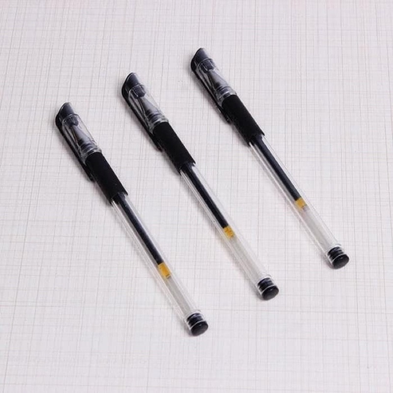 

Pulpen Gel, ballpoint Gel, PENA GEL 0.5MM Warna Hitam