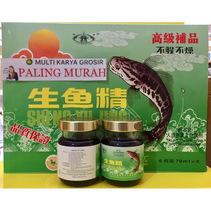 

Promo Sheng Yu Jing Essence/ Of Fish/ Sari Pati Ikan/ Gabus/ Kutuk