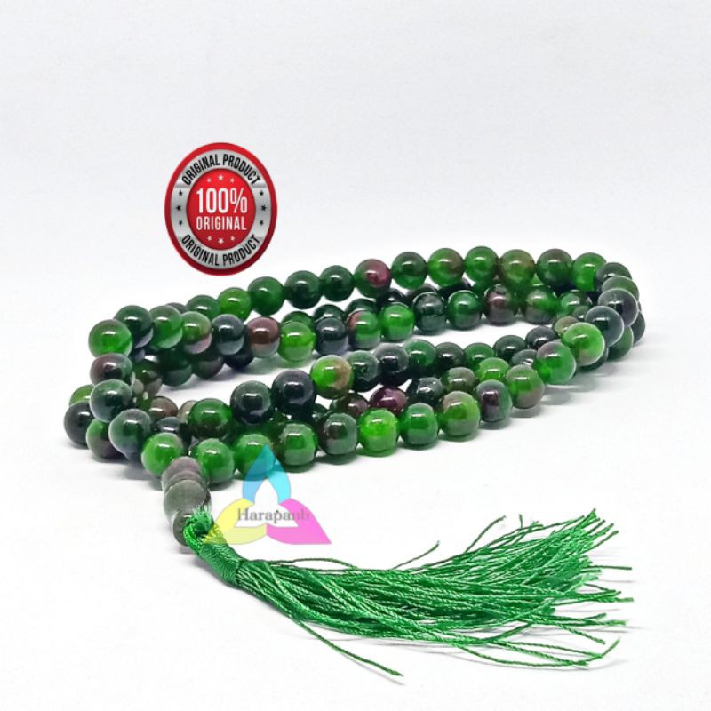 TASBIH BATU RUBY TANZANIA ASLI 99