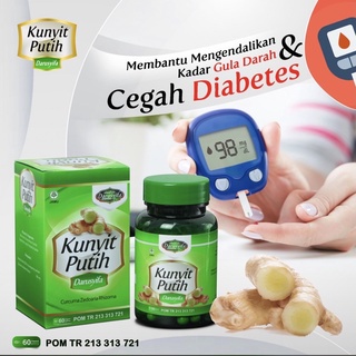 Kapsul Kunyit Putih Darusyifa Anti Kanker, cegah diabetes isi 60 Kapsul 100% !!!ORIGINAL