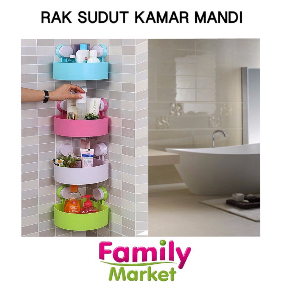  RAK SUDUT SIKU  RAK  HOLDER KAMAR MANDI RAK  POJOK 