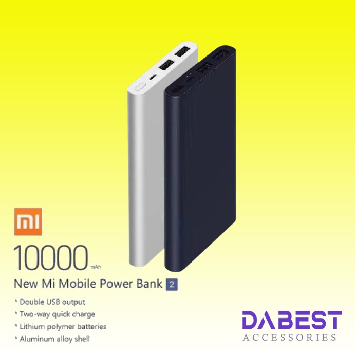 POWERBANK XIAOMI 10.000 MAH 2 USB EOM