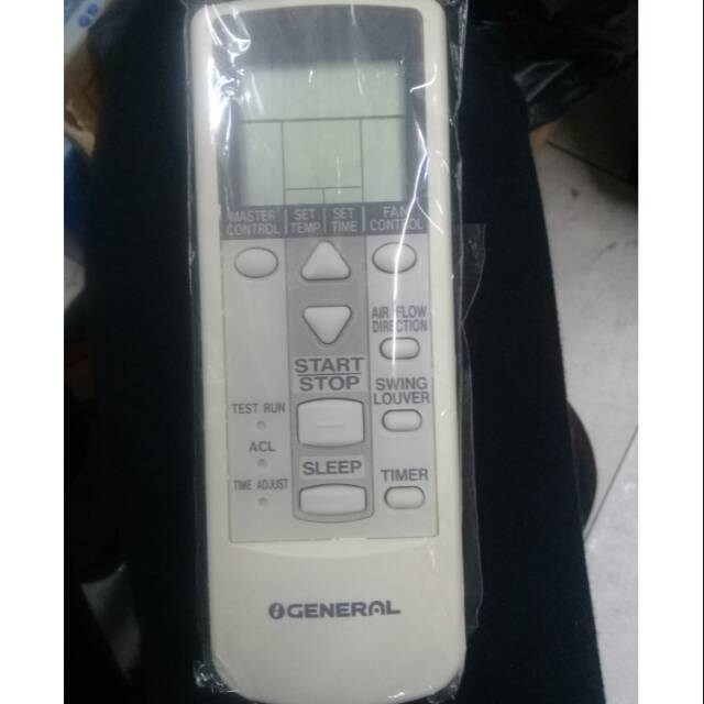 REMOTE REMOT AC FUJITSU GENERAL AR-DJ5 ORIGINAL ASLI