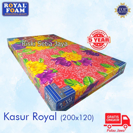  Kasur  Busa Royal Foam 200x120 tebal  20 cm dan 30 cm 