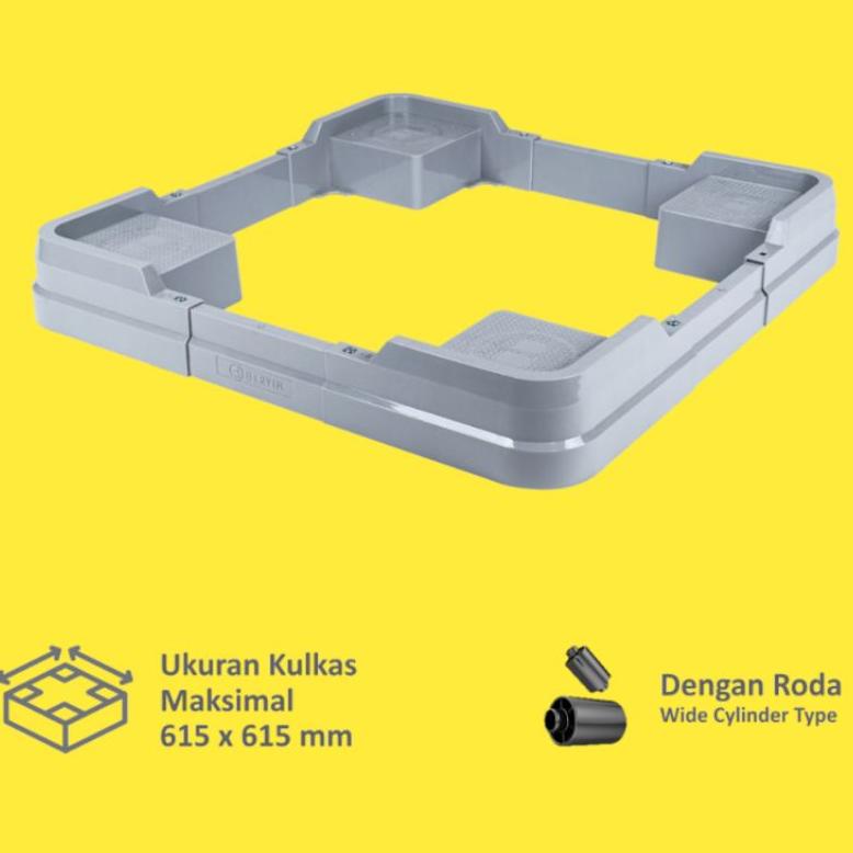 Bervin Roda Kulkas Brsa 70 Original