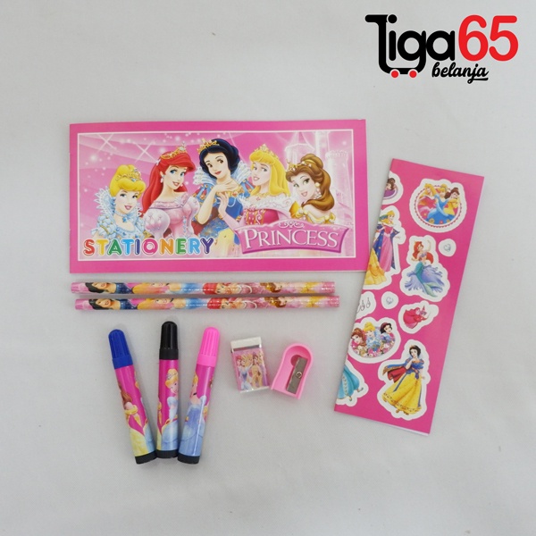 365 STATIONERY SET #40856 Buku &amp; Alat Tulis Anak / Karakter Fancy Gambar Lucu