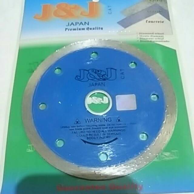 Pisau potong keramik J&J basah