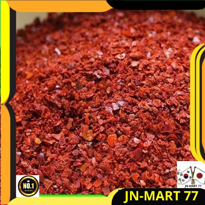 

KOREAN FOOD/BUMBU KOREA SPICY "GOCHUGARU" CABAI BUBUK KASAR 100 GR ORI