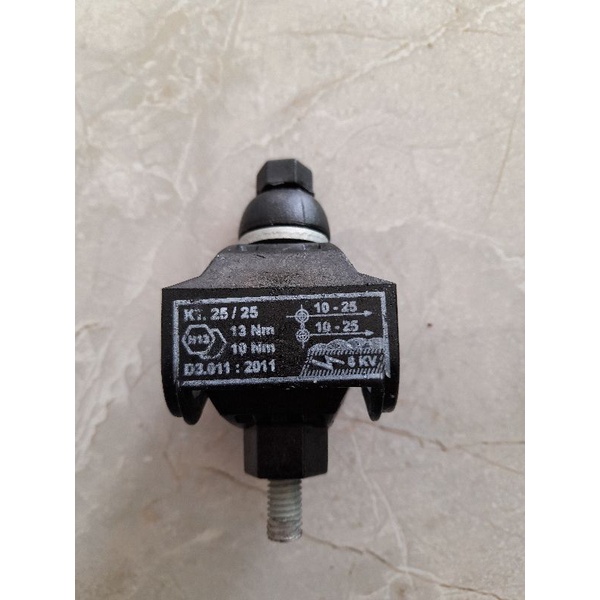 KONEKTOR / CONNECTOR KABEL LISTRIK PLN TAP MASKO PER PCS - Hitam