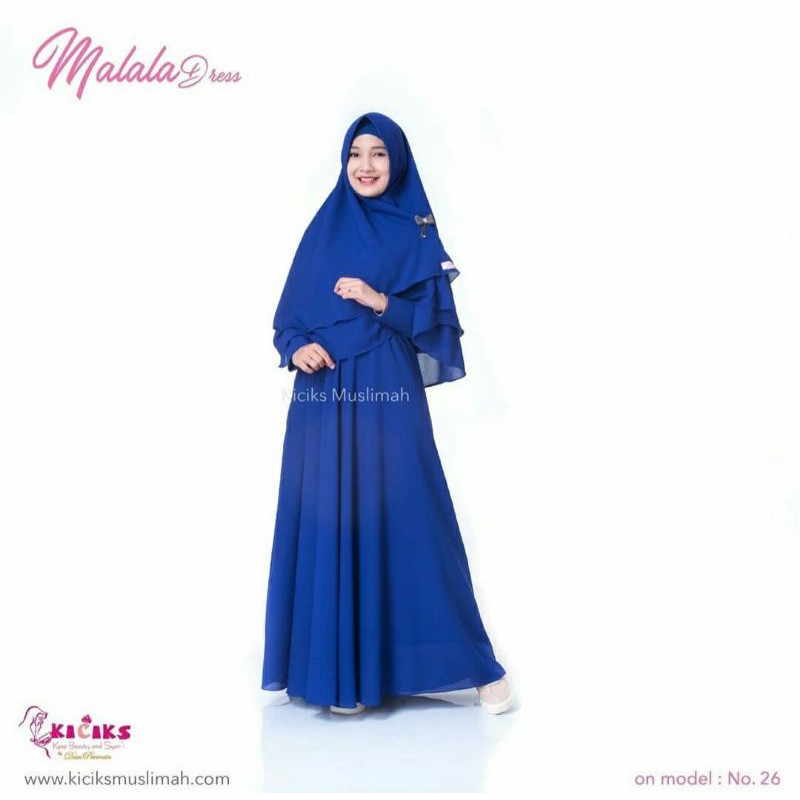 Preloved Malala dress kiciks Muslimah