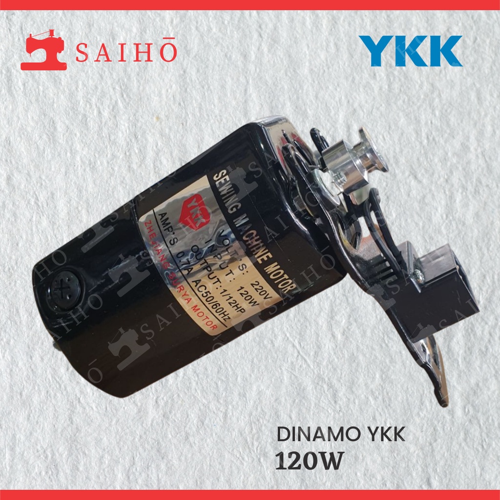 YKK Dinamo 120 Watt | Dinamo Mesin Jahit dan Obras