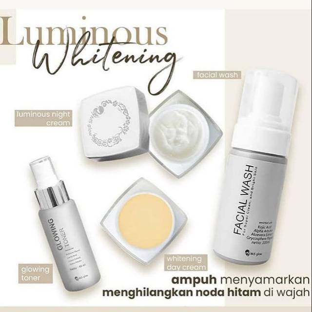 Ms glow / paket luminous series ms glow / paket bopeng