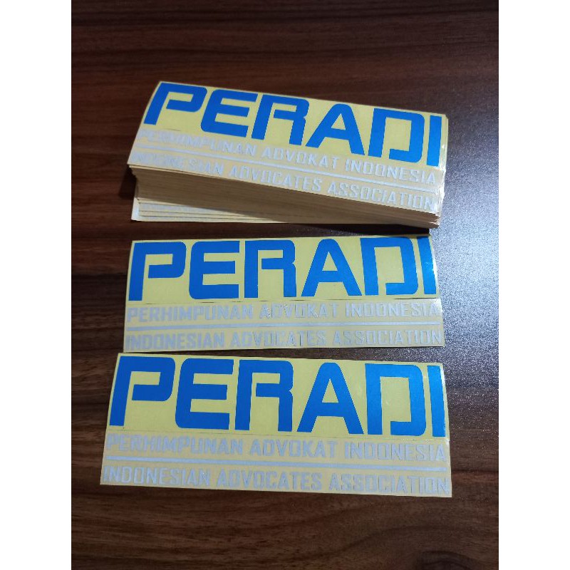 

Cutting Stiker PERADI (Perhimpunan Advokat Indonesia)