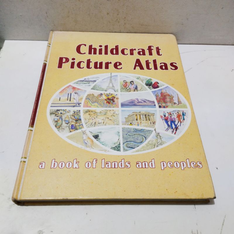 Buku Obral Super Murah - Buku Childcraft Picture Atlas: A Book Of Lands And Peoples