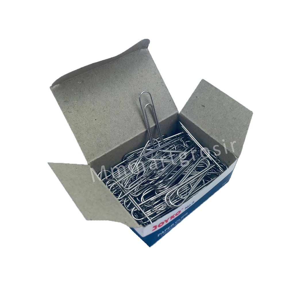 Joyko / Paper Clips No.5 / Penjepit Kertas / 50mm 60pcs