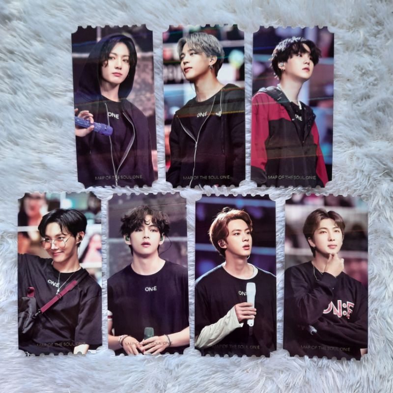 [READY STOCK] BTS MAP OF THE SOUL ON:E BLURAY POSTCARD JUNGKOOK JIMIN RM JIN