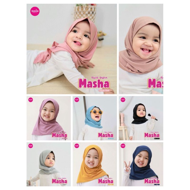 HIJAB INSTAN MASHA BY BABYJAB,hijabbayi,hijablucu,hijab cantik, babyjab lucu-4