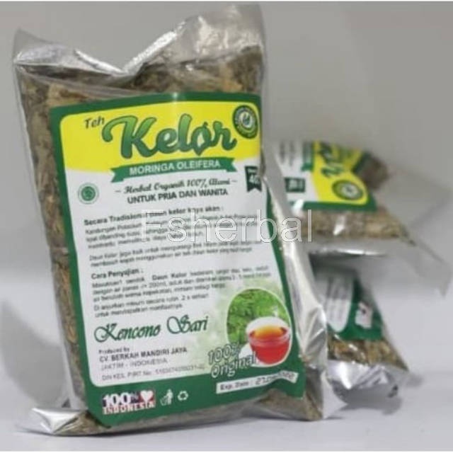 

Fsherbal - Teh Seduh Daun Kelor Curah Kencono Sari Asli Original