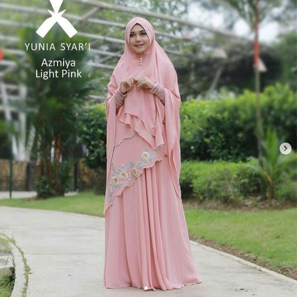 Yunia Syari  Azmiya   Gamis Syari Baju Muslim Wanita