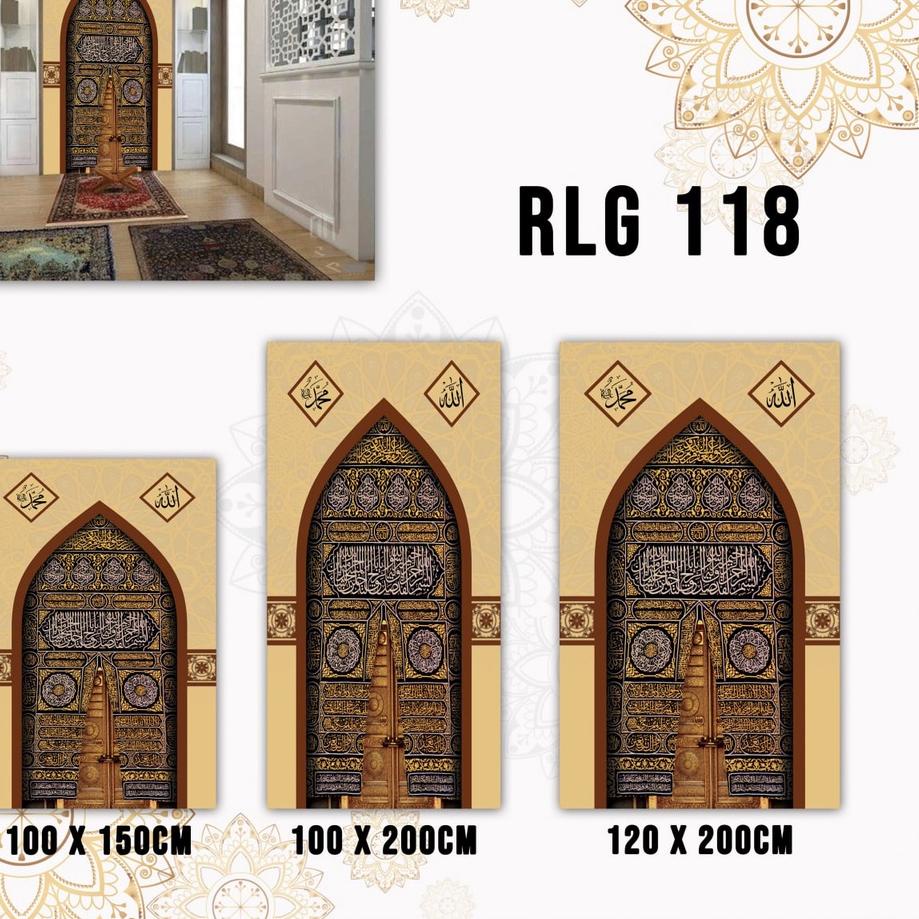 ➡✷ Stiker Dekorasi Musholla / Mihrab Dekorasi dinding ruang Musholla Rumah, Kantor Wallpaper walpape
