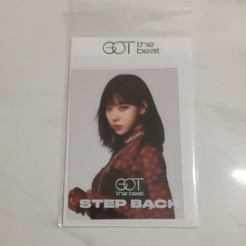 HOLO GOT STEP BACK WINTER AESPA PHOTOCARD  PC