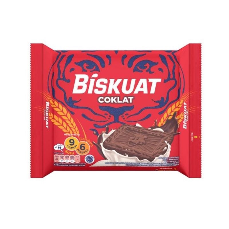 

BISKUAT Biskuit Susu Cokelat 134,4 g