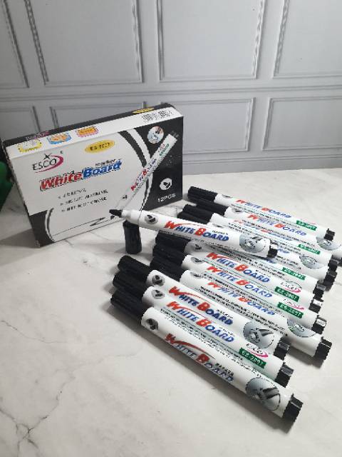 spidol WHITEBOARD (1box=12pc)/marker whiteboard/spidol papan tulis-2