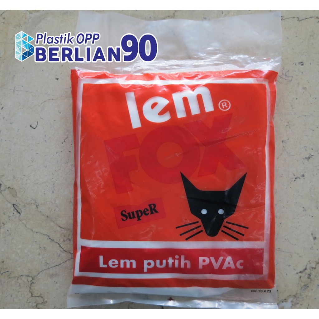 

Lem FOX Putih Plastik / Isi Ulang Ukuran 350 Gr