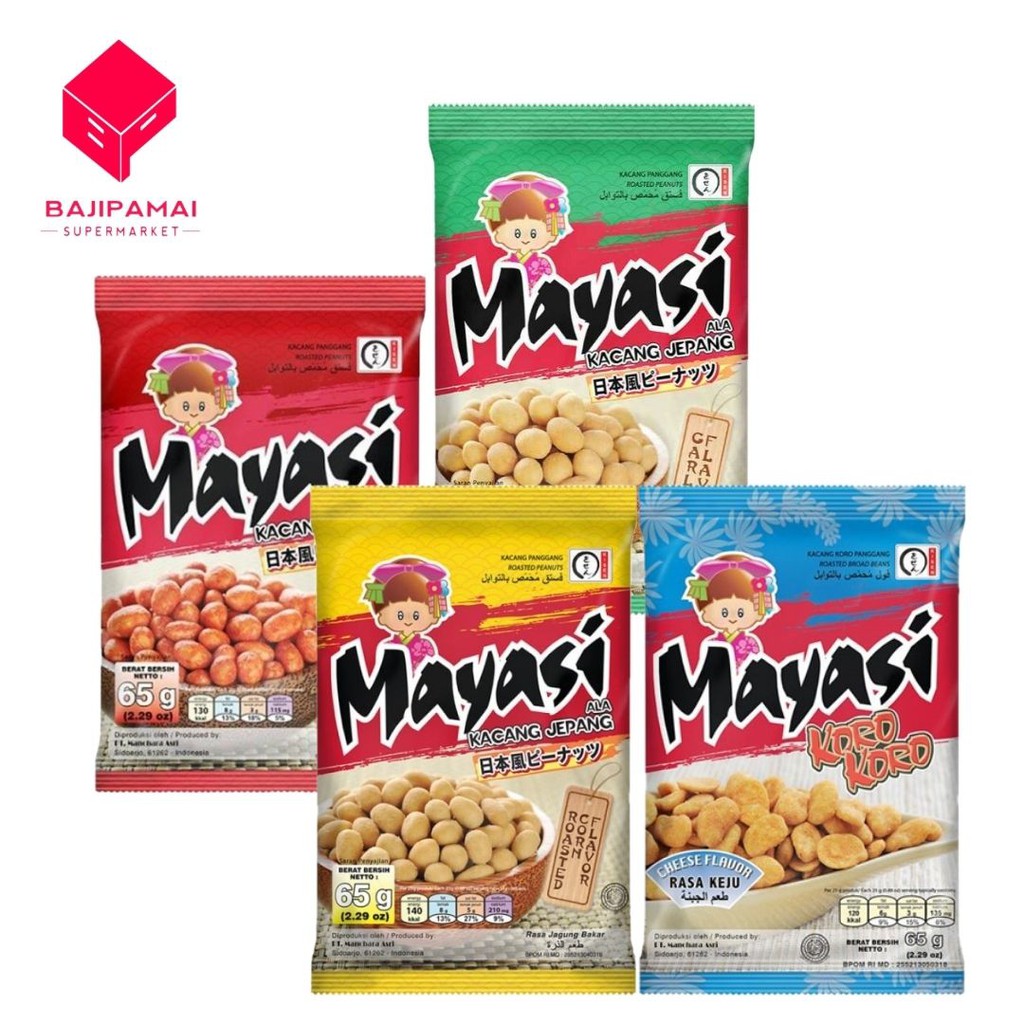 

Mayasi kacang jepang / all variant 65g