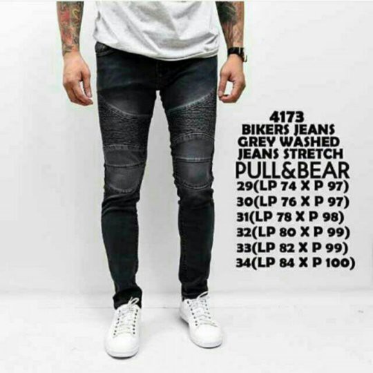 pull and bear biker jeans