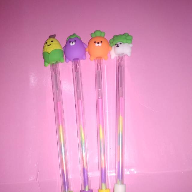

Bulpen Rainbow Karakter Sayur
