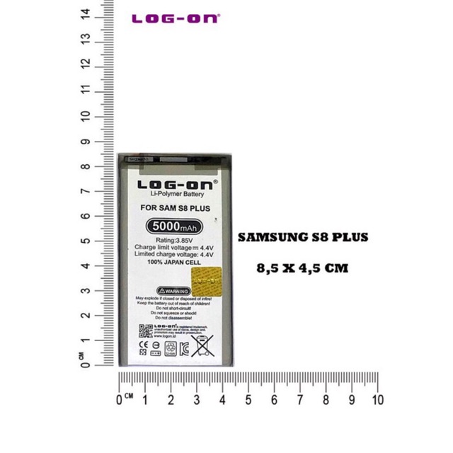 BATERAI SAMSUNG S8 PLUS - EB-BG955ABE - LOG ON DOUBLE POWER BATTERY