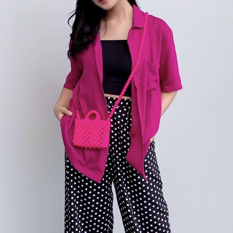 ALOHA SHIRT / KEMEJA FLOWY WANITA DAN PRIA