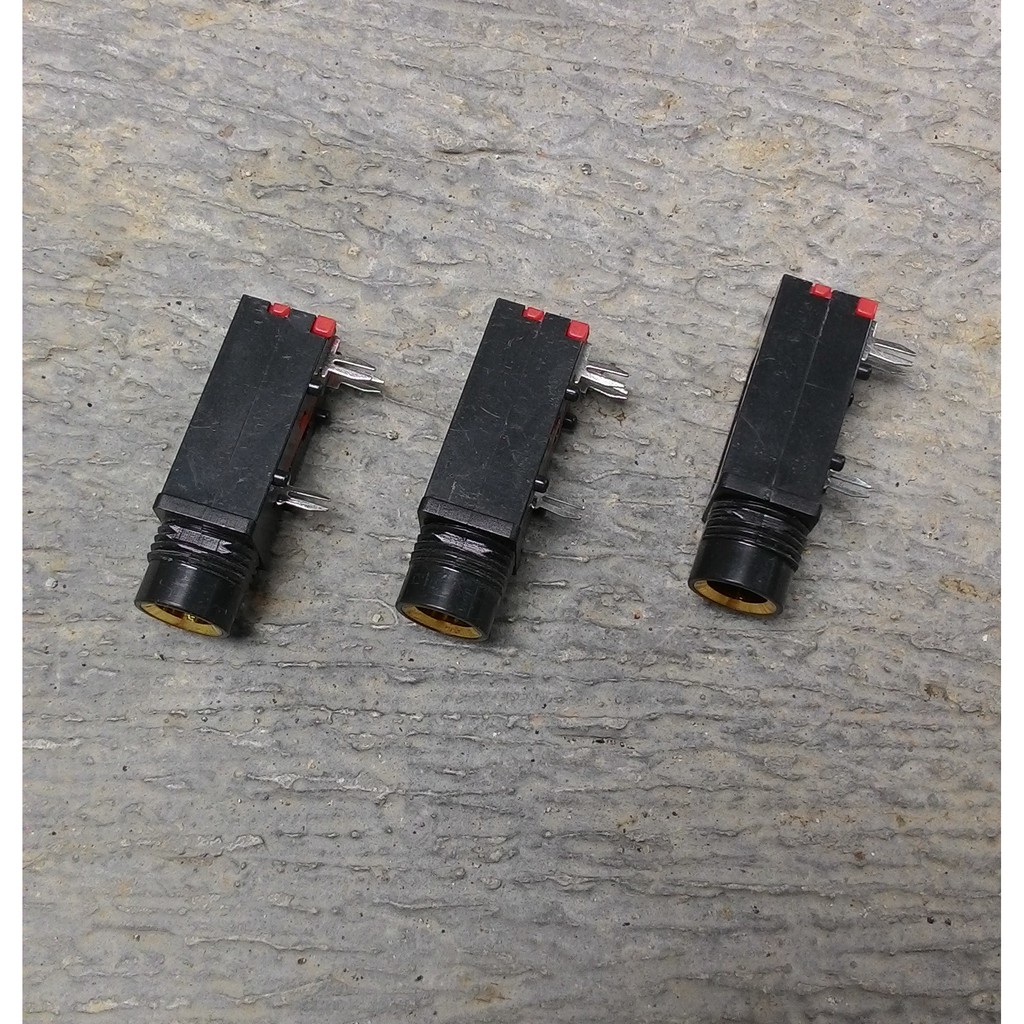 soket jack socket input dan output efek korg ax1000g dan ax1500g satu set