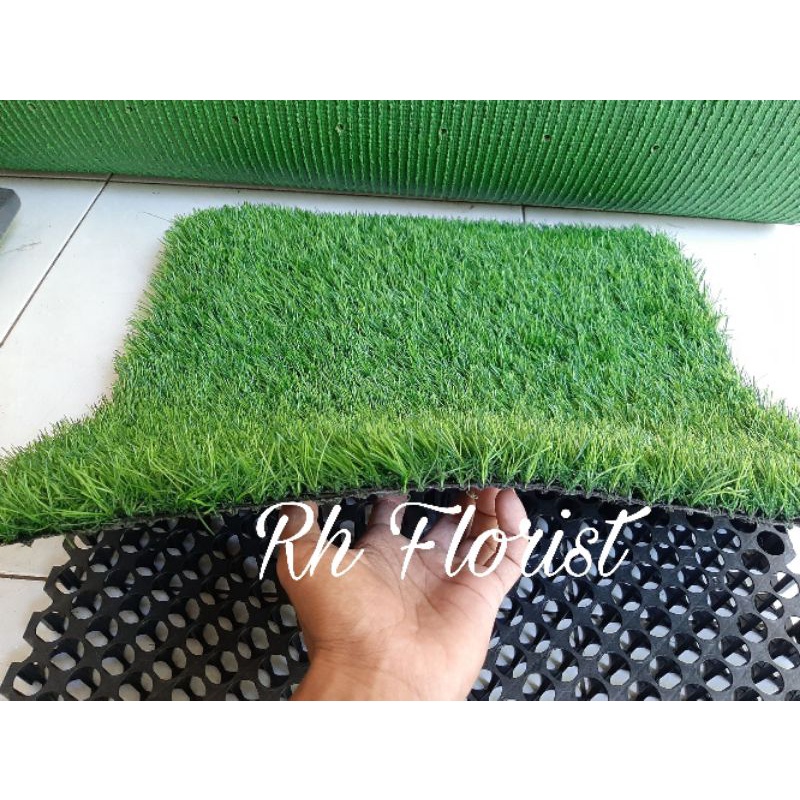 Rumput Sintetis Premium Untuk Dekorasi Aquarium Dan Aquascape Terlaris Uk 100 X 50cm / RUMPUT SINTET
