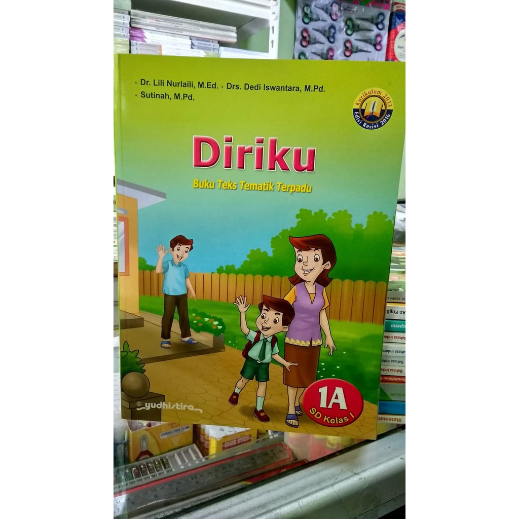 PAKET LENGKAP TEMATIK 1A - 1H UNTUK SD KELAS 1 ( K13N ) YUDHISTIRA