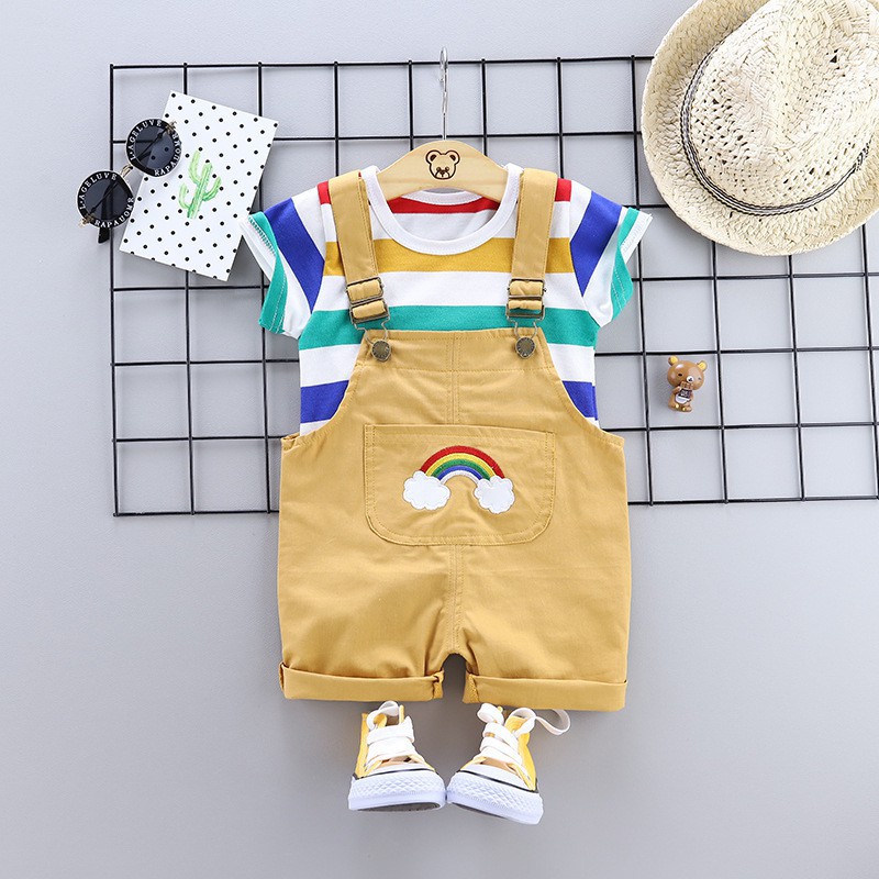 HappyOliver ANSOP KINDERLAND EBV Baju Anak Laki Laki Perempuan Import Model Jumpsuit Overal